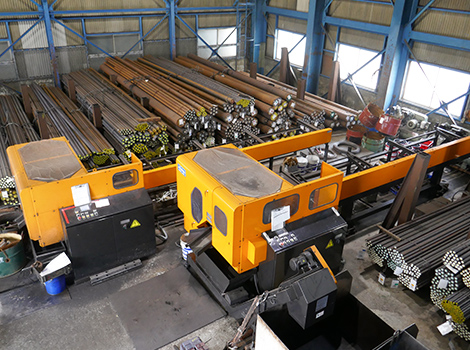 写真：本社倉庫内